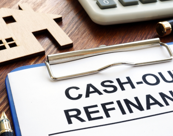Cash-out refinancing
